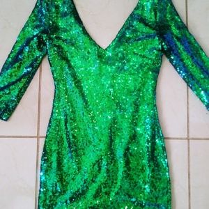 Fashionnova sequin mini dress